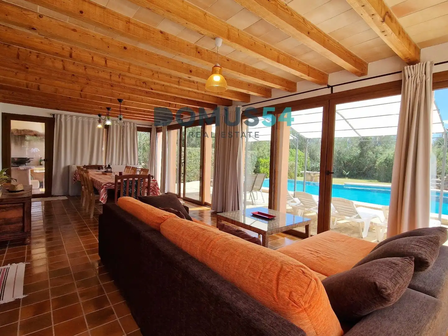 Garden of Country homes for sale in Pollença  with Air Conditioner, Heating and Swimming Pool