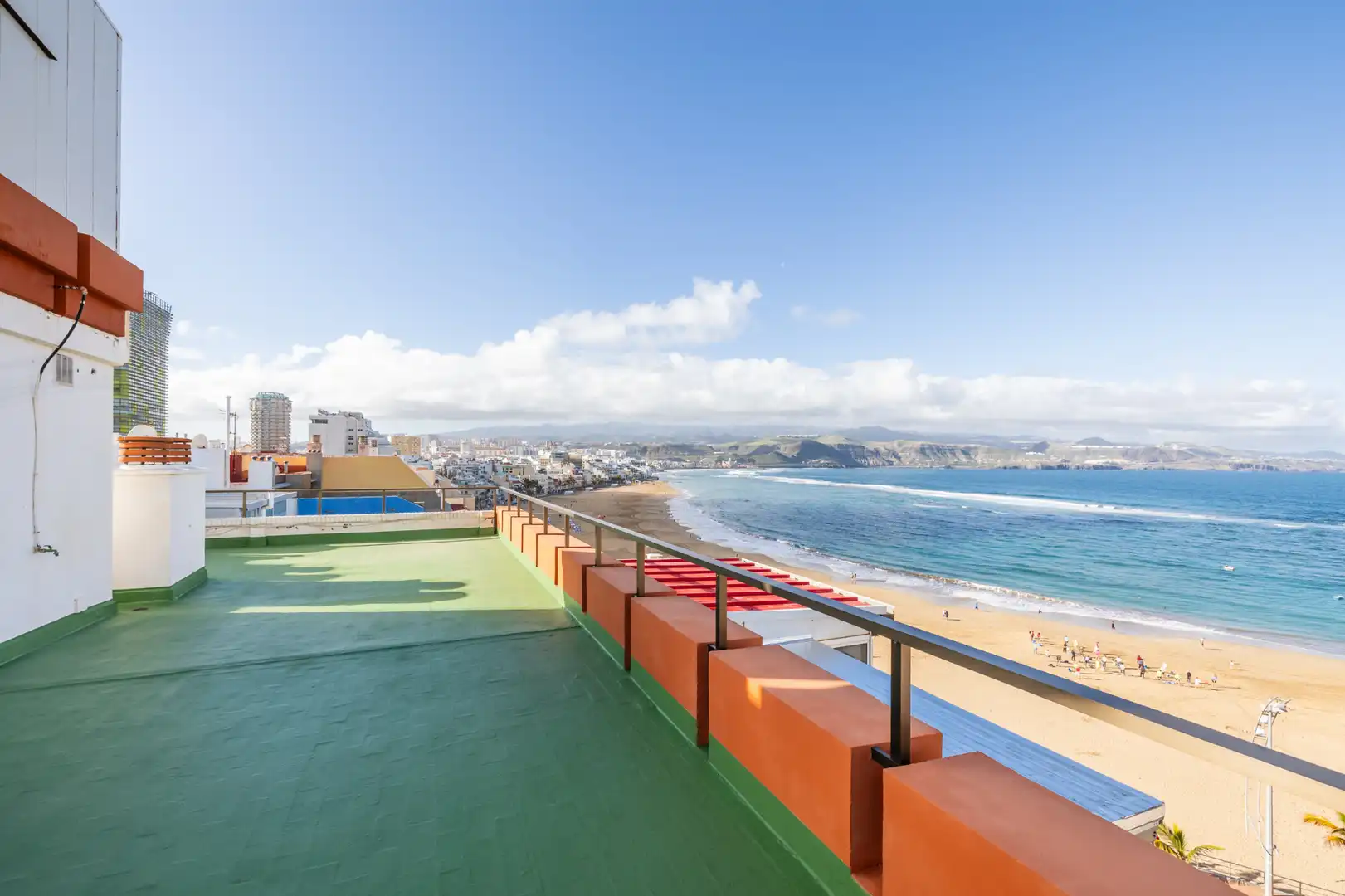Terrasse von Dachboden zum Verkauf in Las Palmas de Gran Canaria mit Klimaanlage, Terrasse und Möbliert