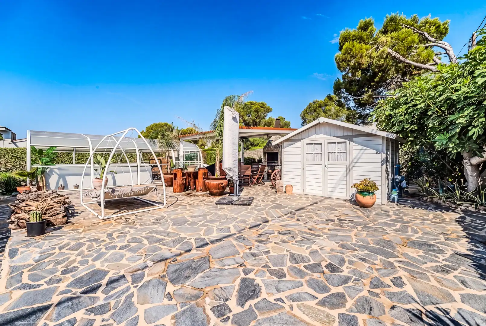 Terrassa de Casa o xalet en venda en L'Ametlla de Mar  amb Aire condicionat, Calefacció i Jardí privat
