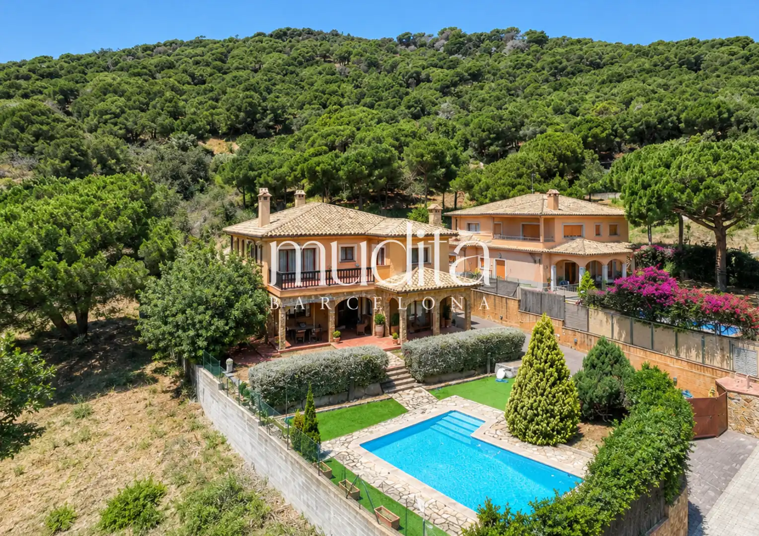 Exterior view of Houses for sale in Argentona  with Heating, Private garden and Terrace