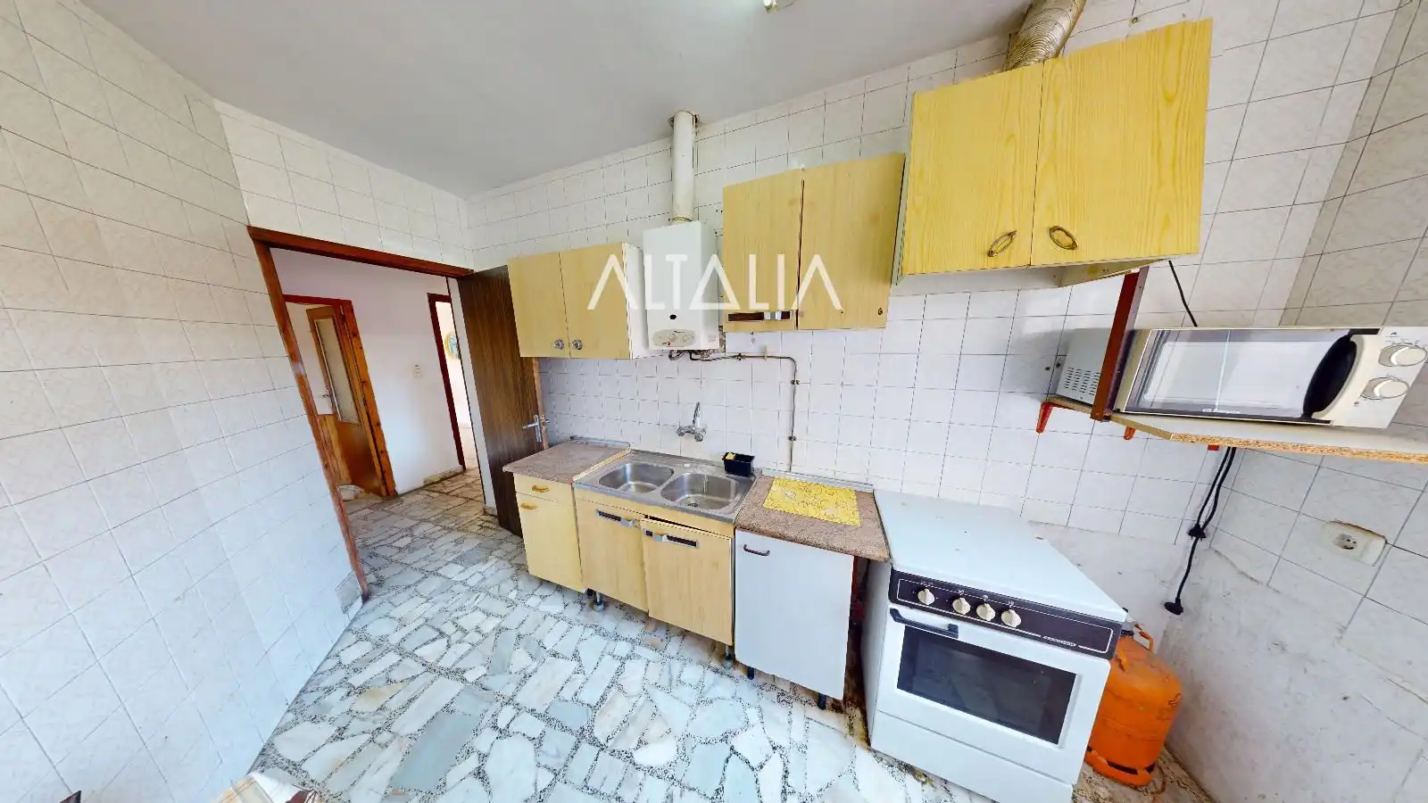 Cocina de Casa adosada en venta en Campos del Paraíso con Terraza y Trastero