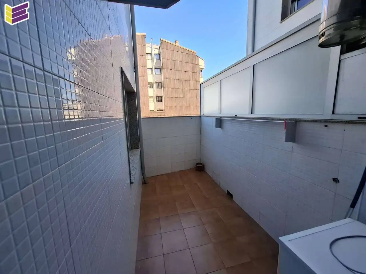 Balcony of Flat for rent in Salvaterra de Miño  with Heating, Parquet flooring and Storage room