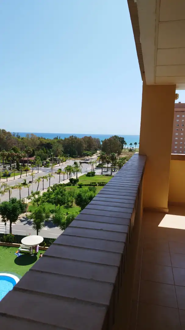 Außenansicht von Wohnungen zur Miete in Oropesa del Mar / Orpesa mit Klimaanlage, Heizung und Terrasse