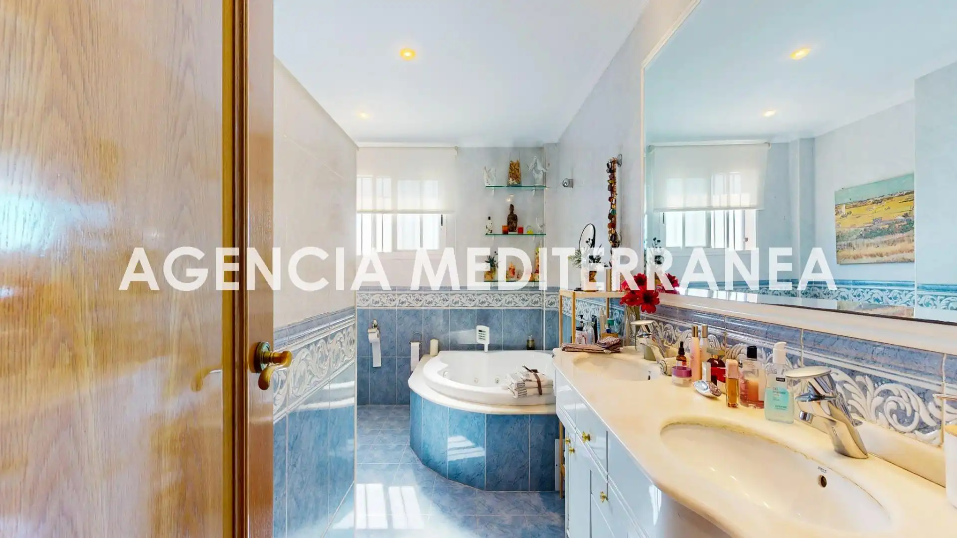 Bany de Casa o xalet en venda en El Puig de Santa Maria amb Aire condicionat, Calefacció i Jardí privat