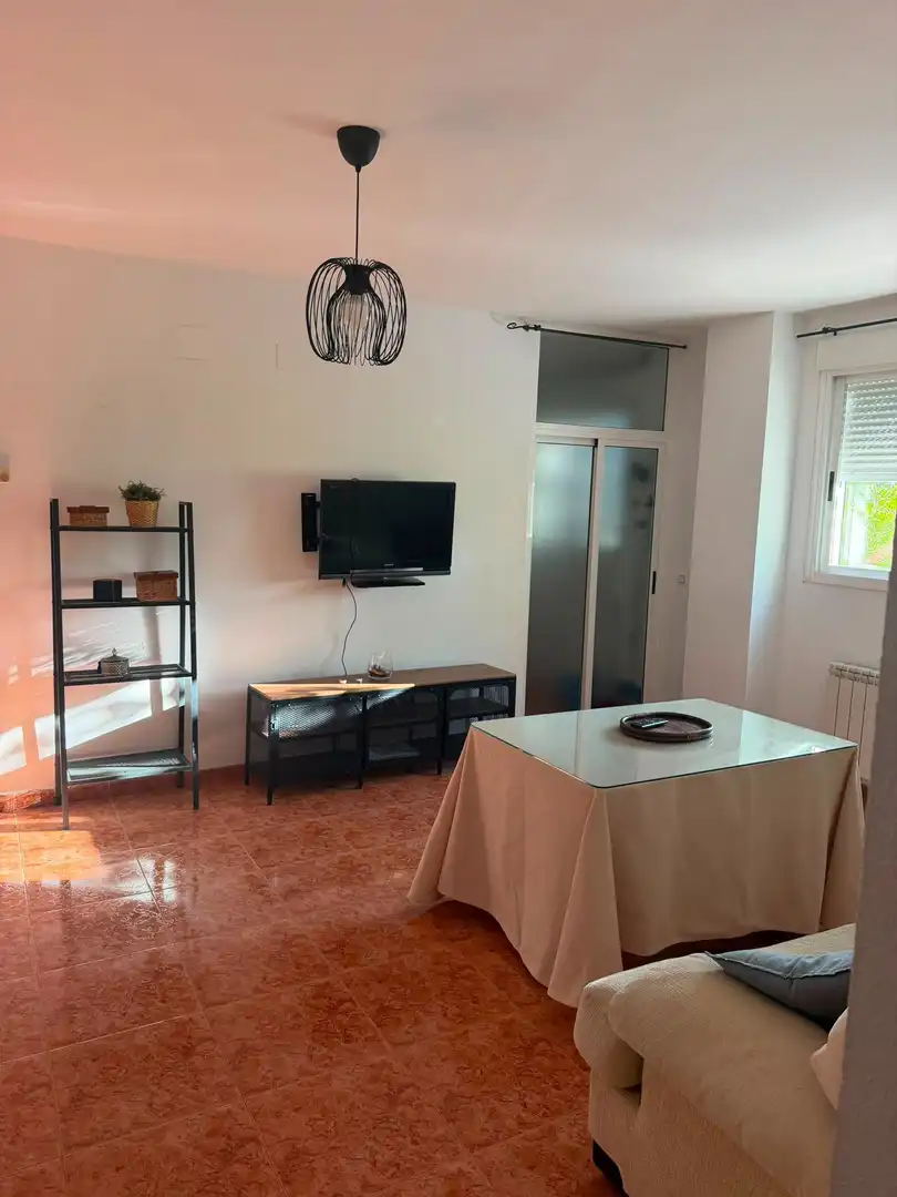 Wohnzimmer von Wohnungen zur Miete in Cáceres mit Klimaanlage, Heizung und Möbliert