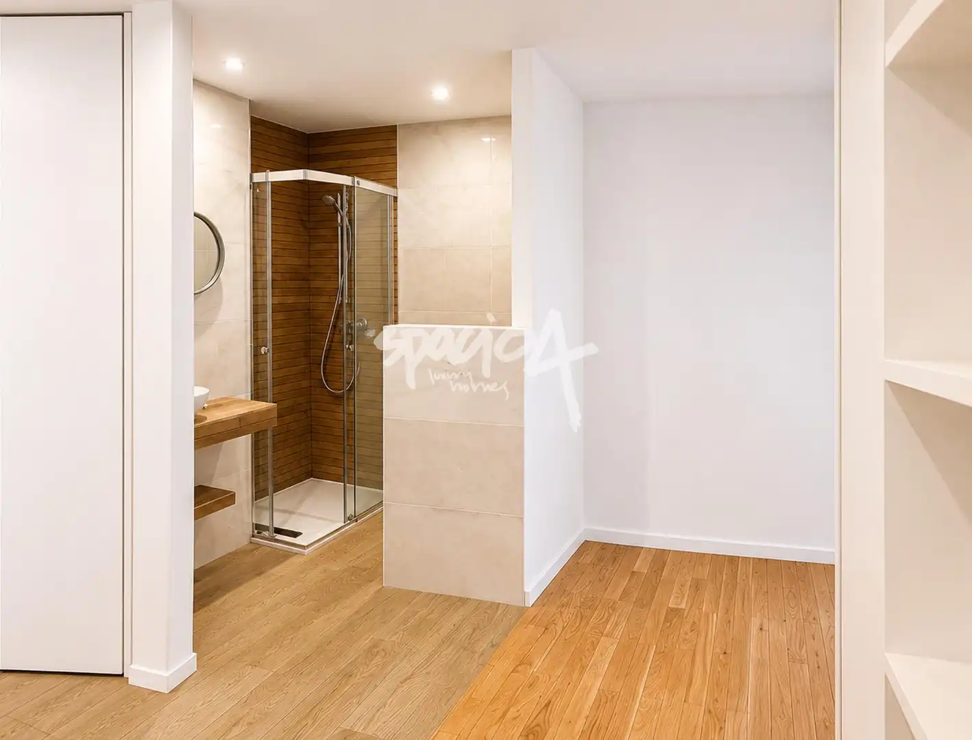 Badezimmer von Wohnung zur Miete in Barrio de Salamanca