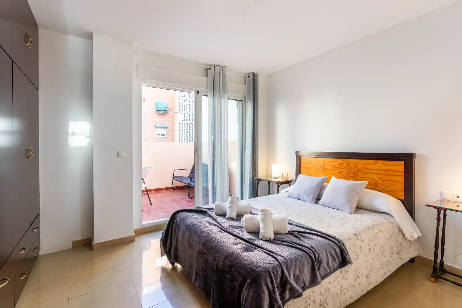Bedroom of Flat for rent in Alicante / Alacant  with Terrace and Furnished