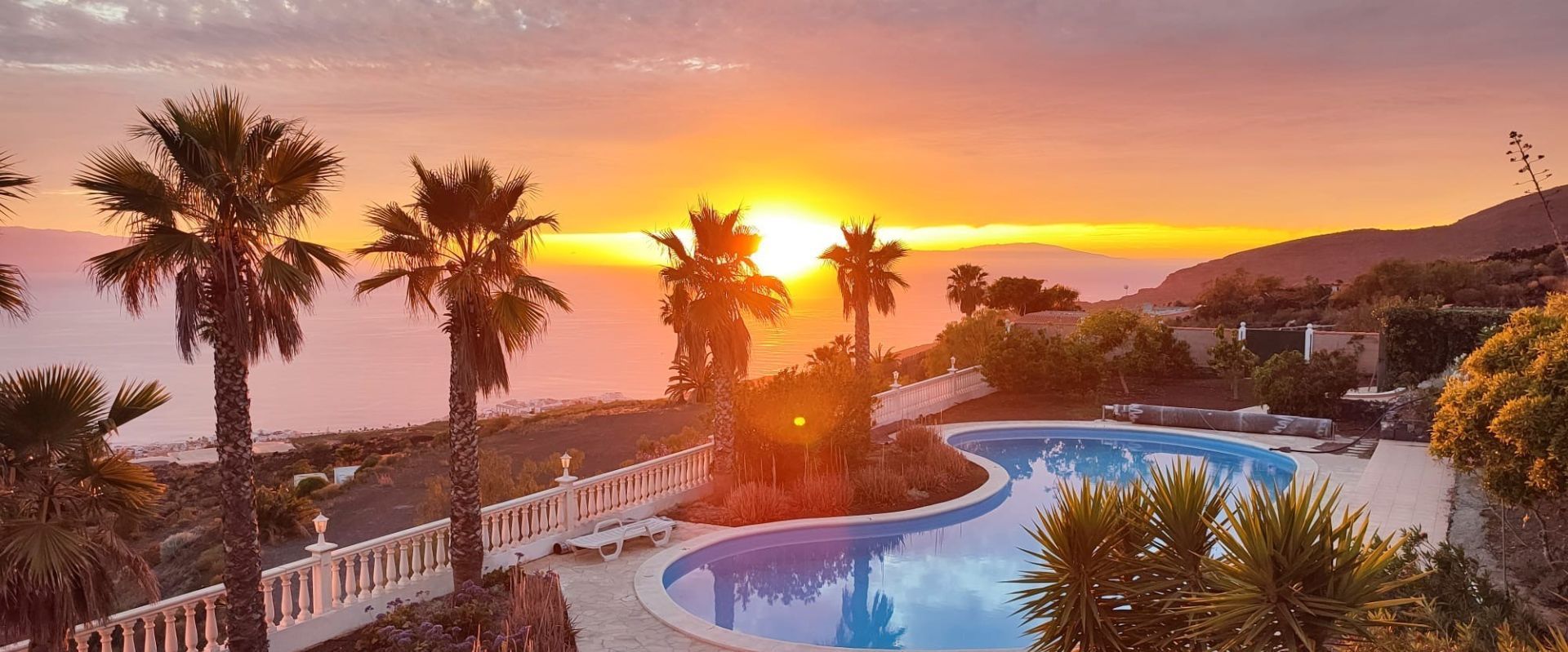 Swimming pool of Country house for sale in Guía de Isora  with Heating, Private garden and Storage room