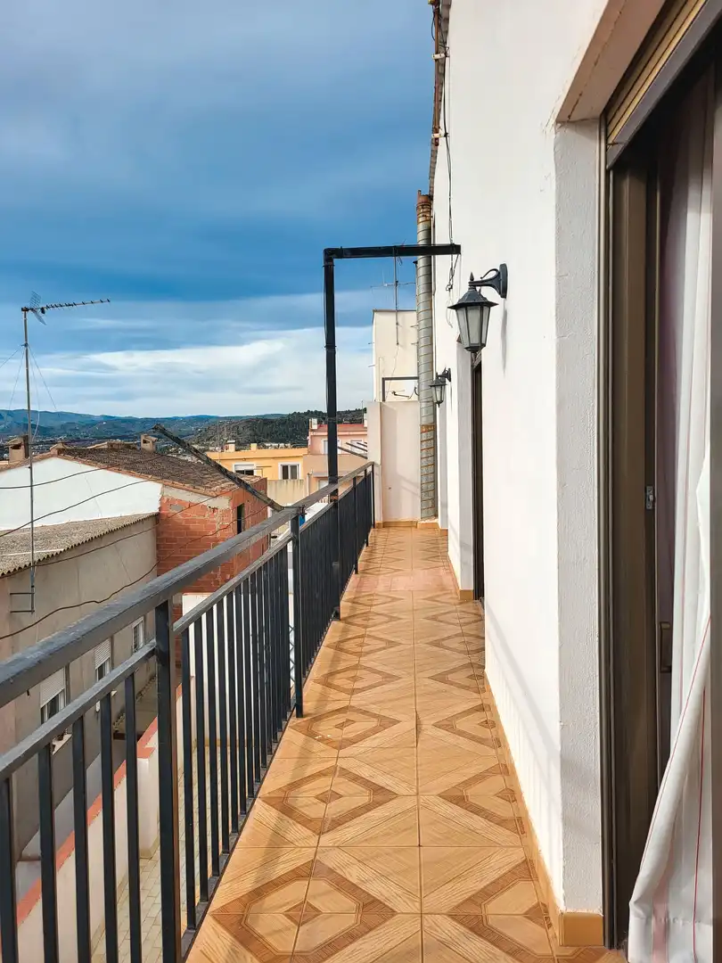 Balcony of Flat for sale in Castellnovo  with Terrace, Storage room and Oven
