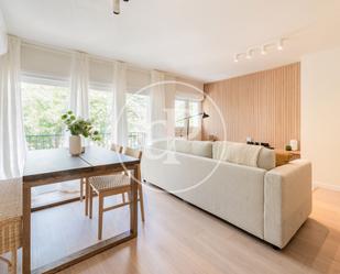 Exterior view of Flat to rent in  Madrid Capital  with Air Conditioner, Heating and Terrace