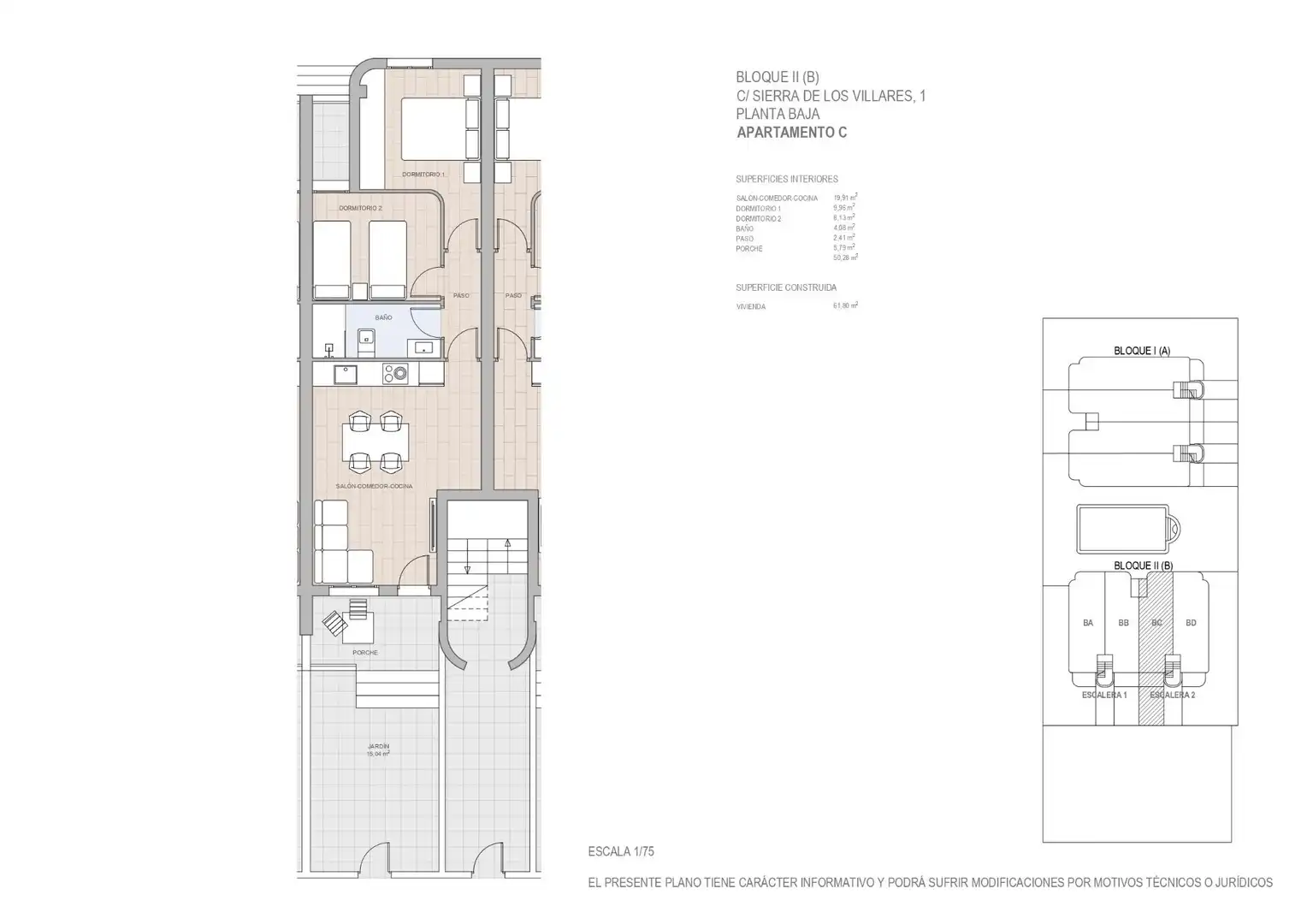 Apartamento en venta en Mazarrón con Jardín privado, Terraza y Piscina comunitaria