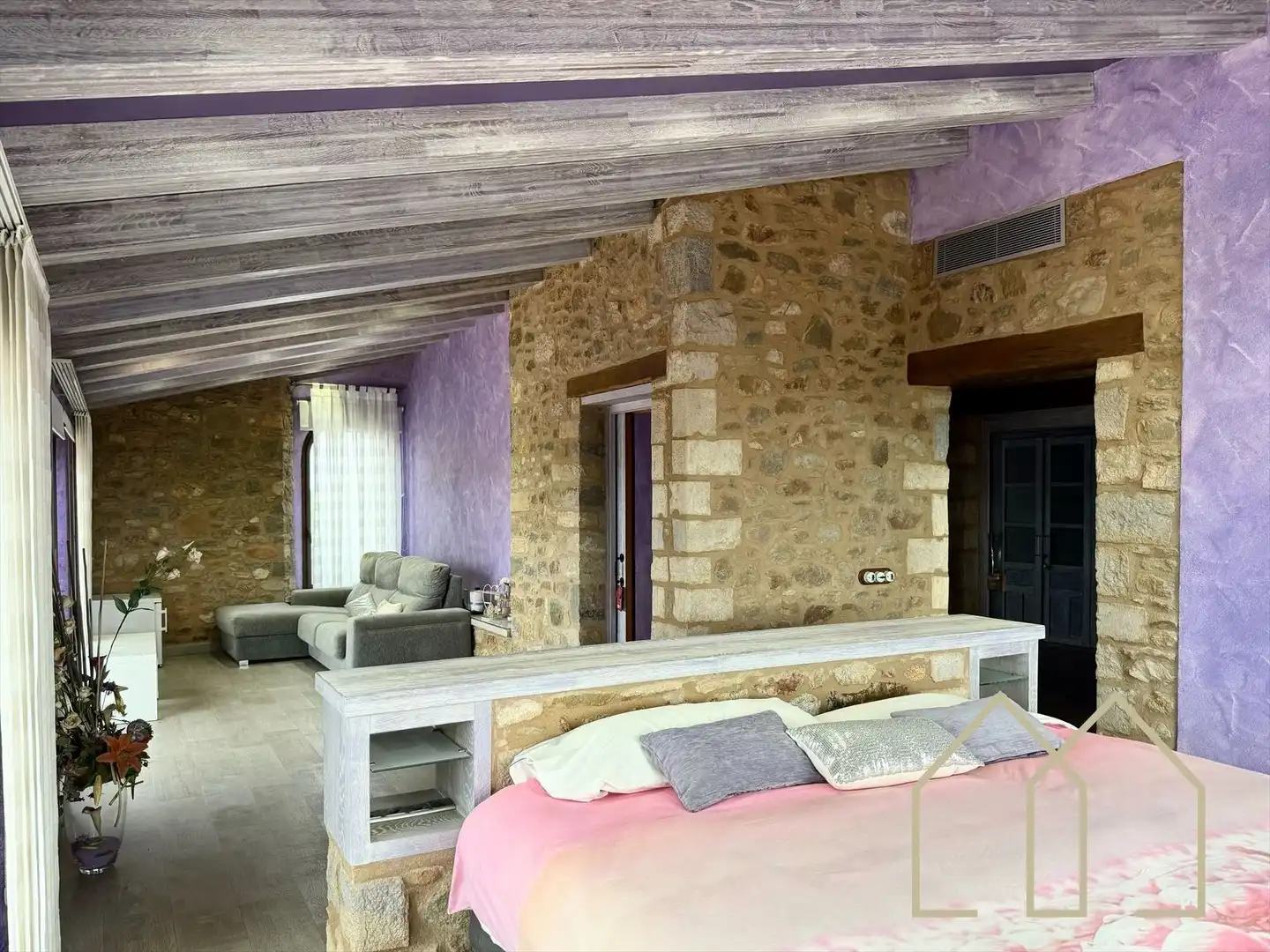 Habitación de Casa o chalet en venta en Sant Joan de Mollet con Aire acondicionado, Calefacción y Jardín privado