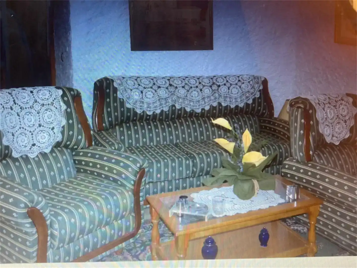 Sala d'estar de Casa o xalet en venda en Cortes y Graena amb Moblat