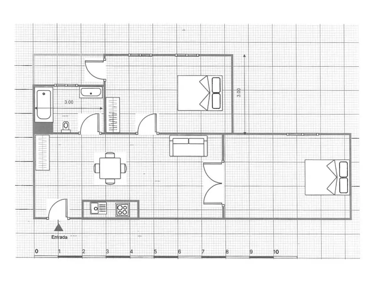 Wohnung zum Verkauf in Valencia mit Terrasse und Balkon