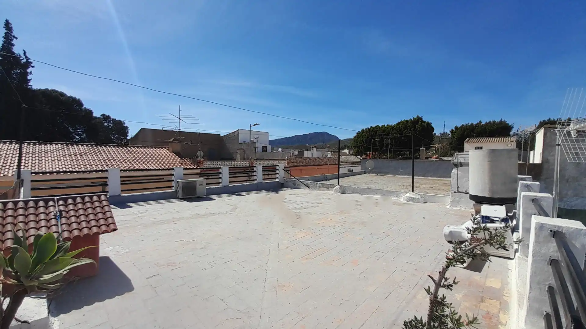 Terraza de Casa o chalet en venta en Fuente Álamo de Murcia con Aire acondicionado