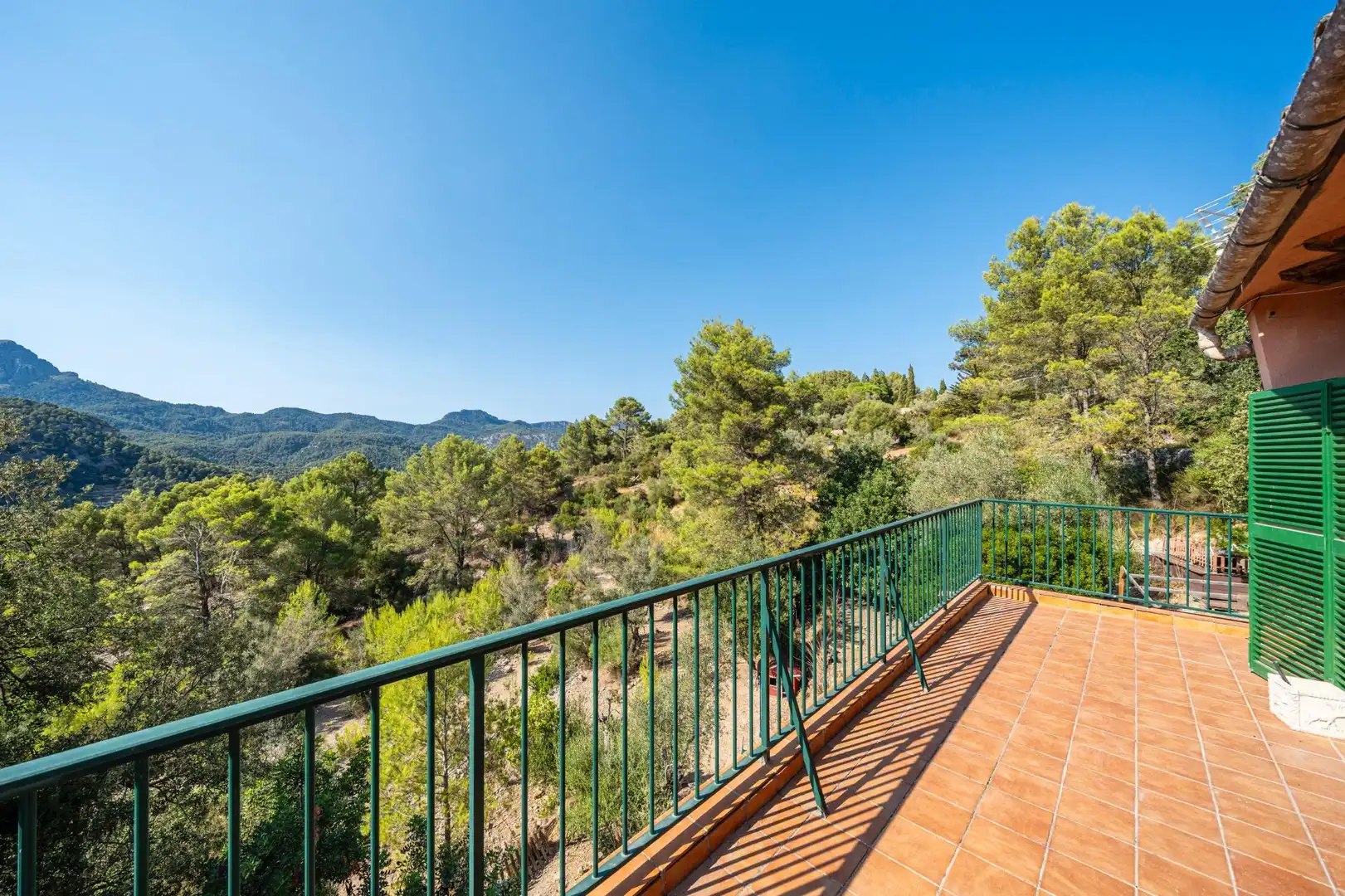 Terraza de Finca rústica en venta en Puigpunyent con Aire acondicionado, Calefacción y Jardín privado