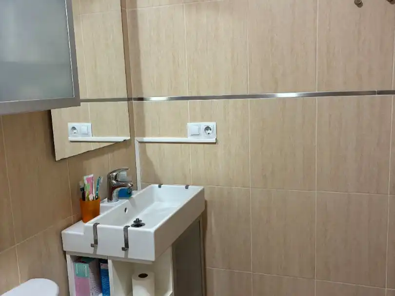 Bathroom of Apartments for sale in Mugardos  with Parquet flooring, Storage room and Furnished