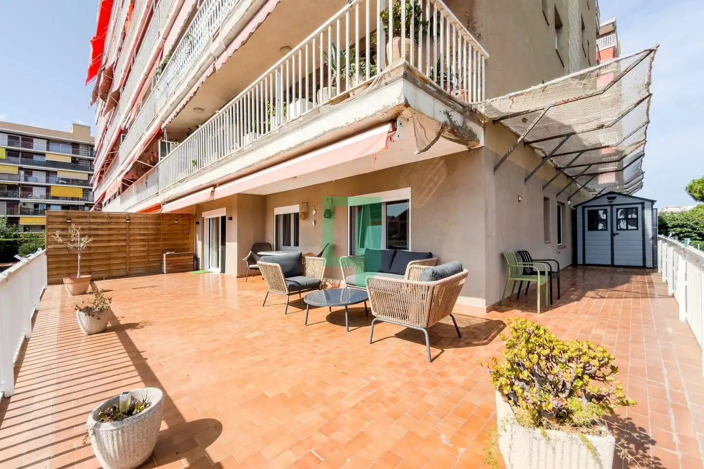 Terrace of Flat for sale in Vilassar de Mar  with Air Conditioner, Heating and Terrace