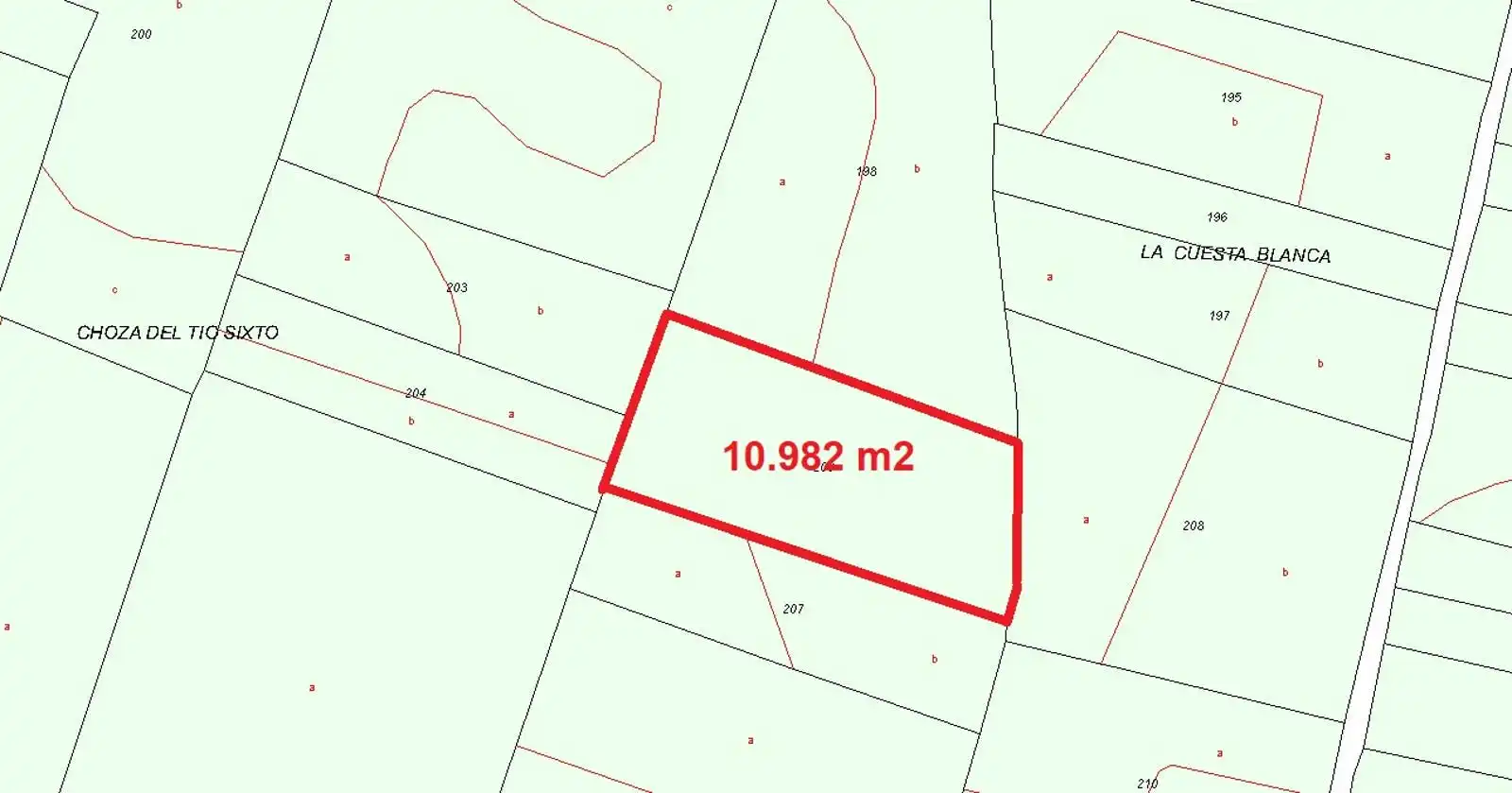 Terreno en venta en La Alberca de Záncara 