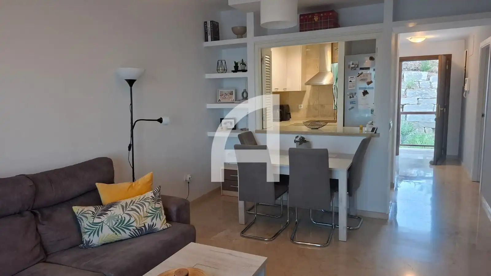 Living room of Flat for rent in Mijas  with Air Conditioner, Heating and Terrace