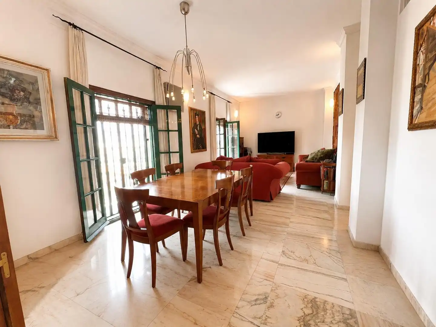 Comedor de Apartamento en venta en Fuengirola con Balcón y Piscina comunitaria