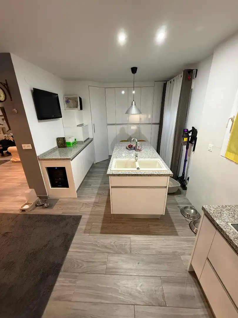 Cocina de Piso en venta en Alcalá la Real con Calefacción, Trastero y Amueblado