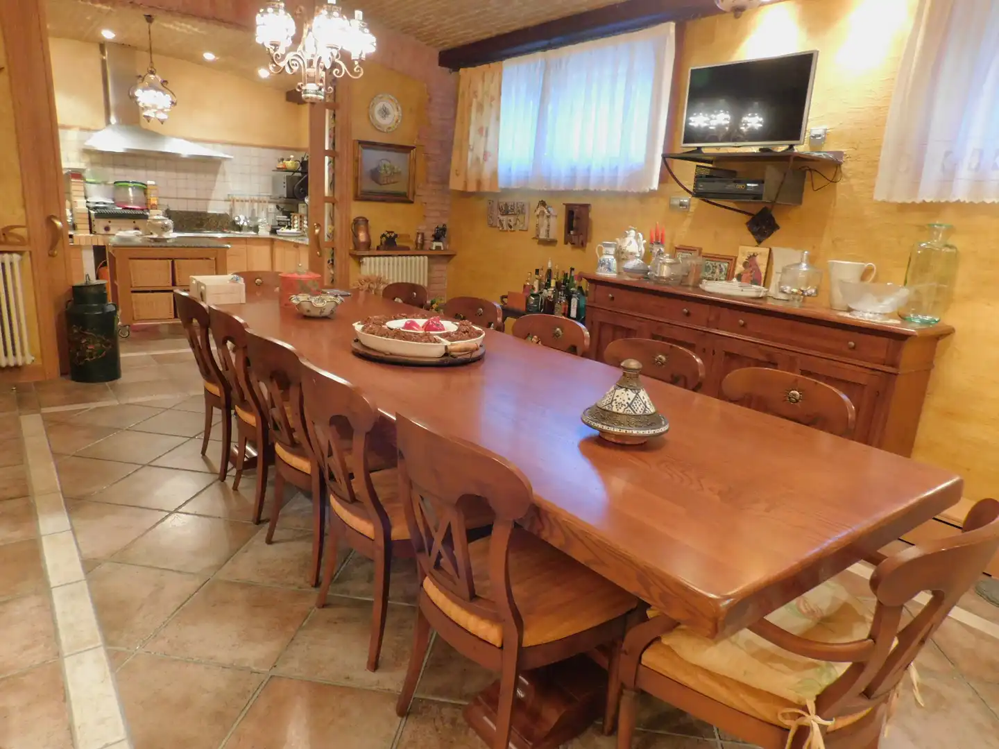 Comedor de Casa o chalet en venta en Zizur Mayor / Zizur Nagusia con Calefacción, Jardín privado y Terraza