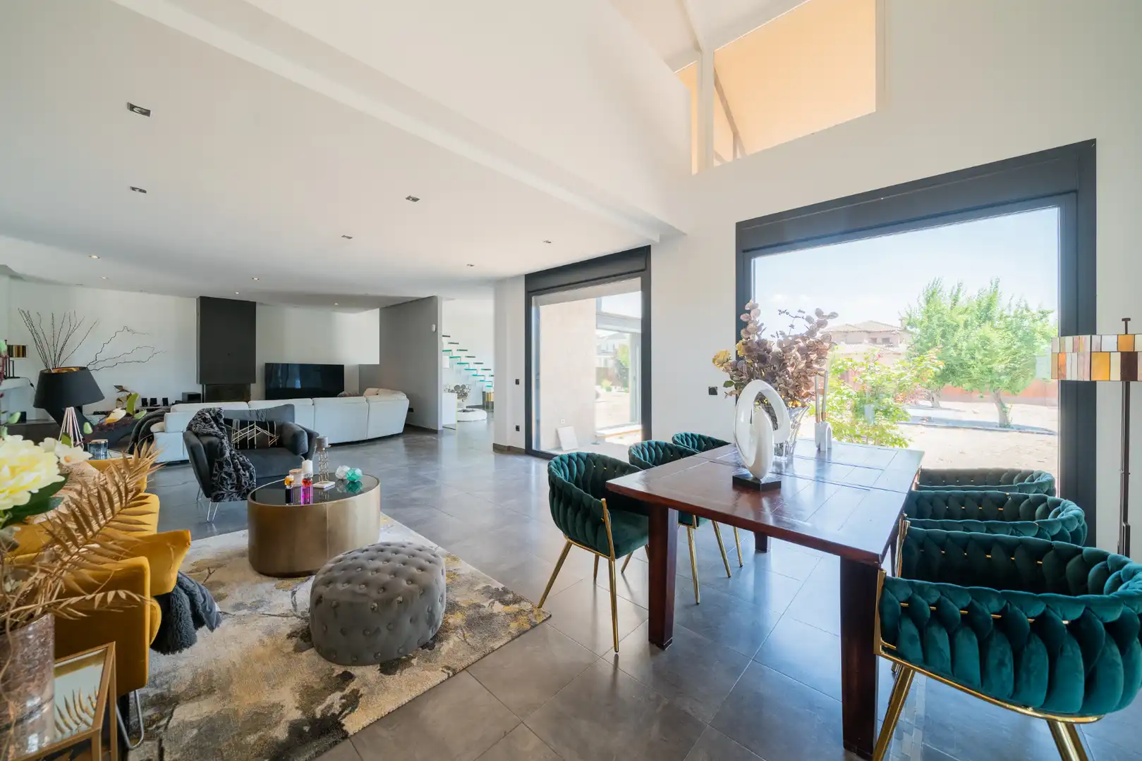 Sala de estar de Casa o chalet en venta en Valdetorres de Jarama con Aire acondicionado, Jardín privado y Terraza