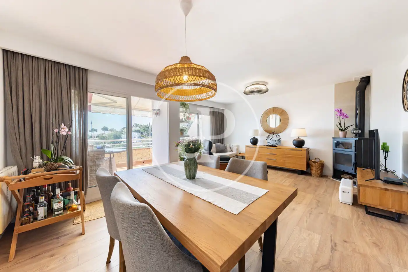 Dining room of Duplexes for sale in Calvià  with Air Conditioner, Heating and Private garden