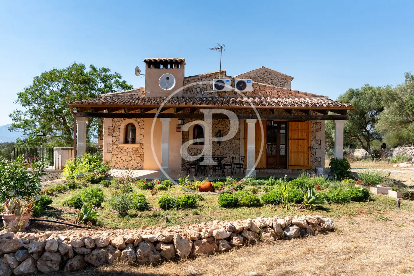 Exterior view of Houses for rent in Sencelles  with Air Conditioner, Heating and Private garden