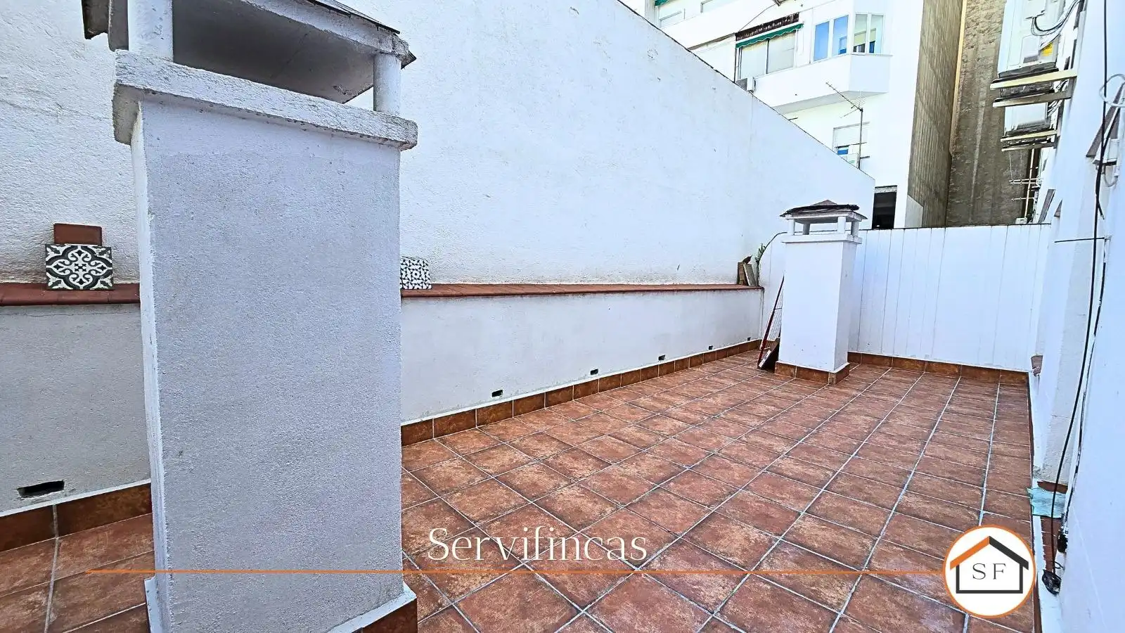 Terrace of Flat for rent in Madrid  with Heating and Furnished