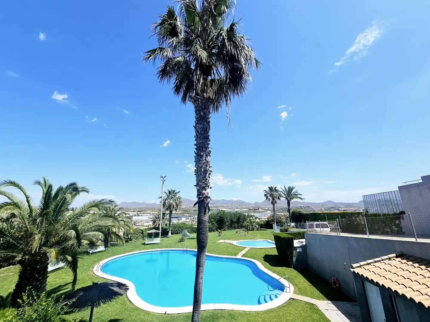 Piscina de Apartamento en venta en Mazarrón con Aire acondicionado, Terraza y Amueblado