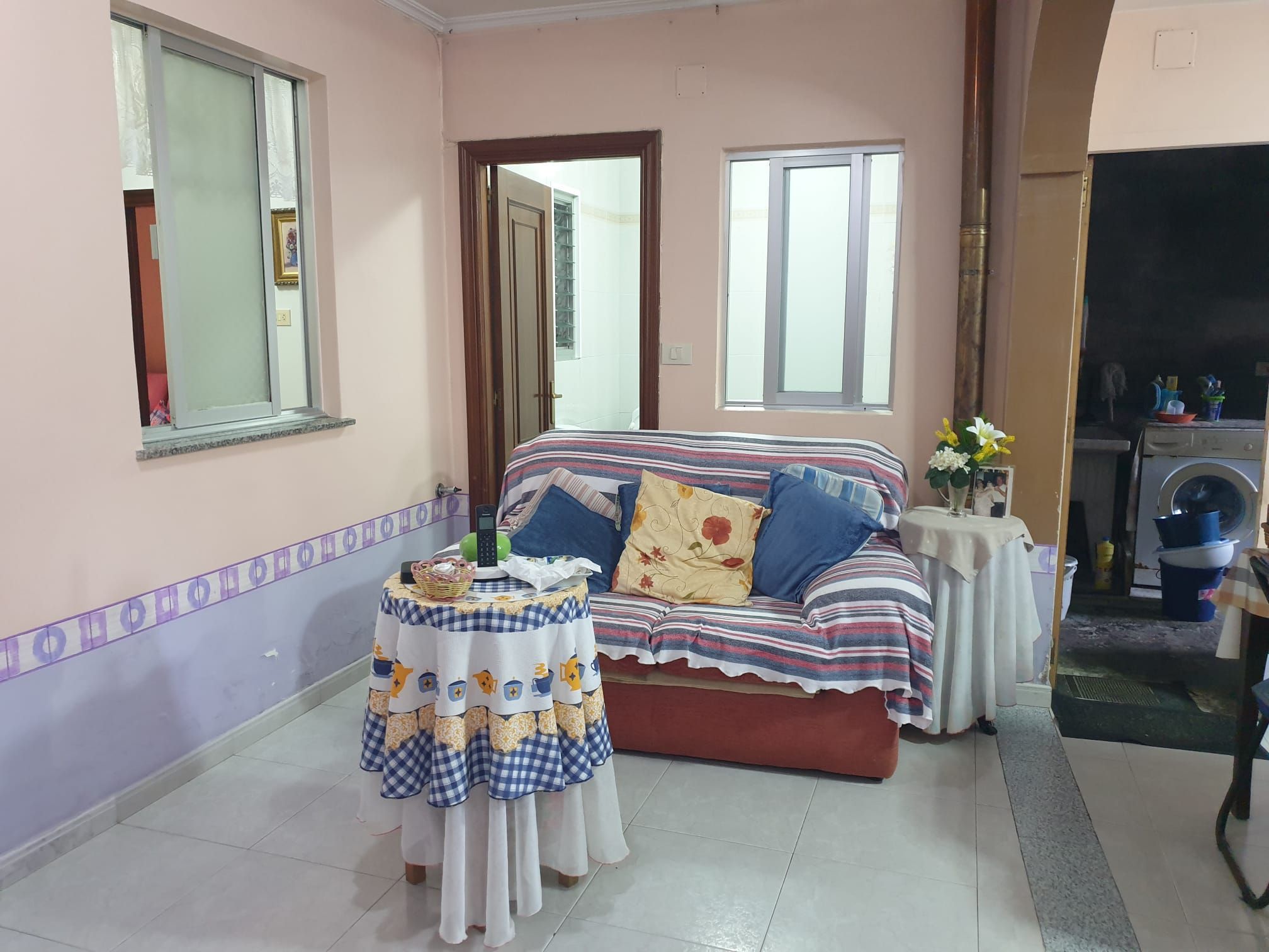 Living room of Single-family semi-detached for sale in Ferrol  with Private garden