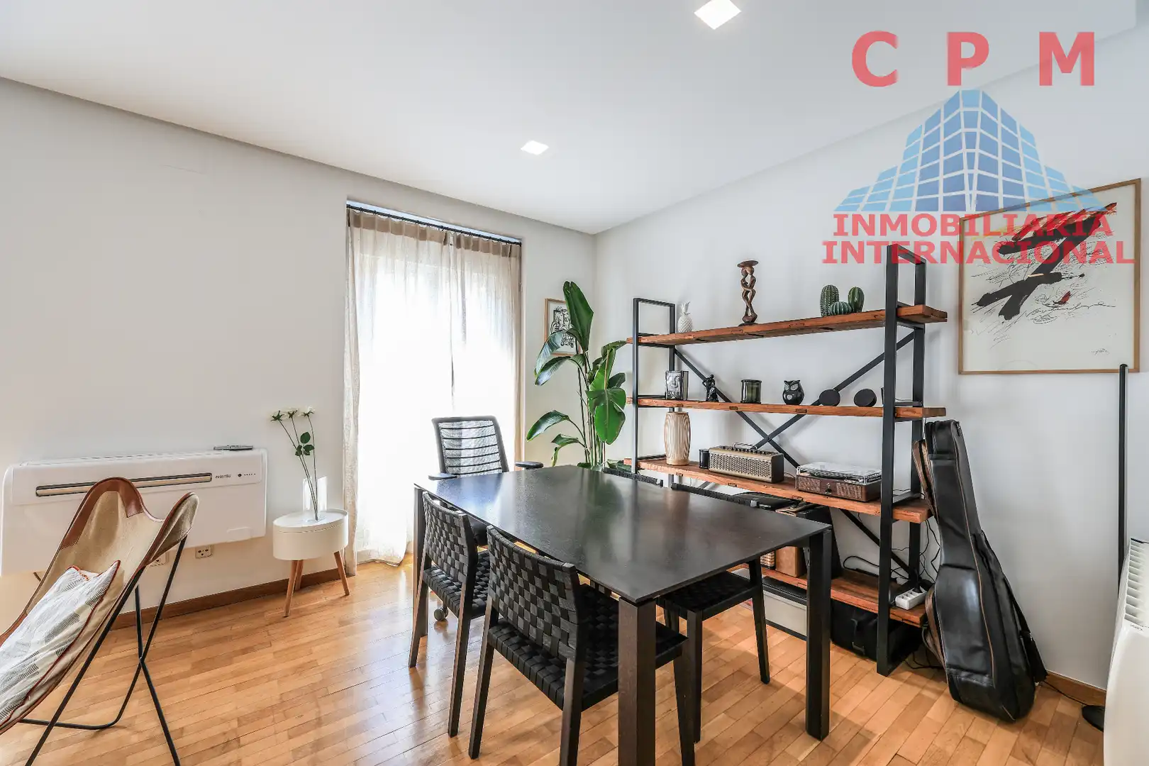 Dining room of Flat for rent in Madrid  with Air Conditioner, Heating and Parquet flooring