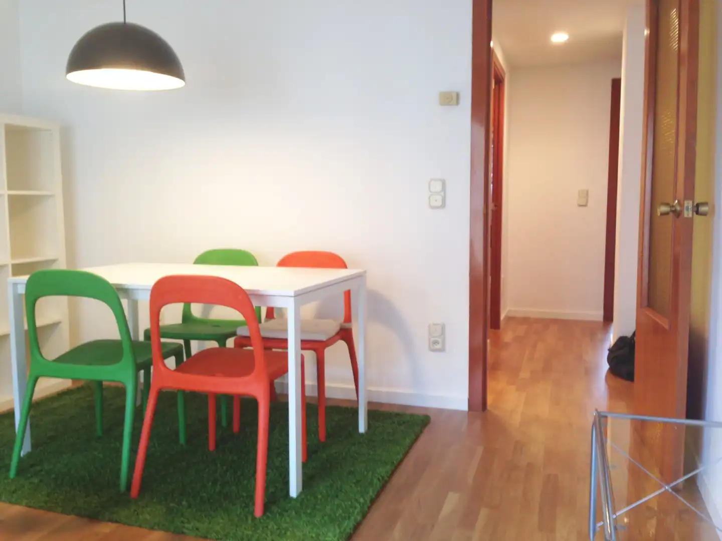 Comedor de Apartamento de alquiler en Zaragoza con Calefacción, Amueblado y Horno
