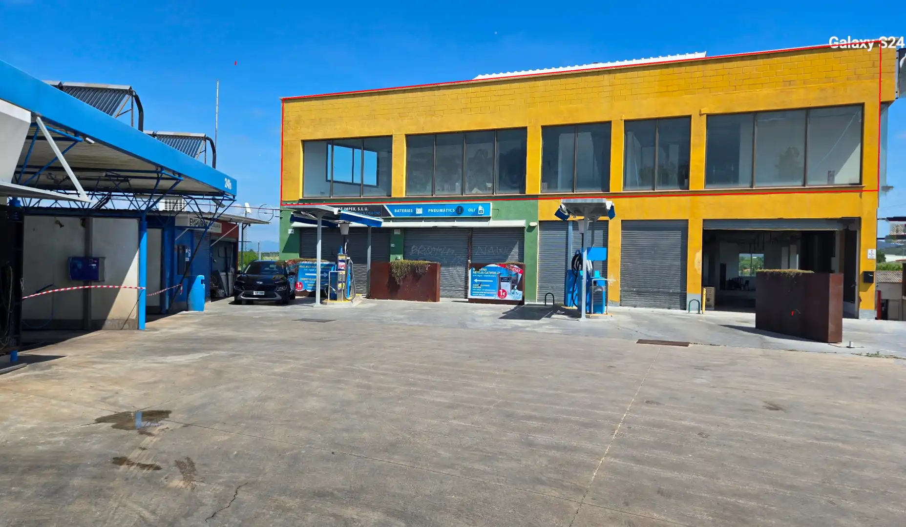 Vista exterior de Local de alquiler en Blanes