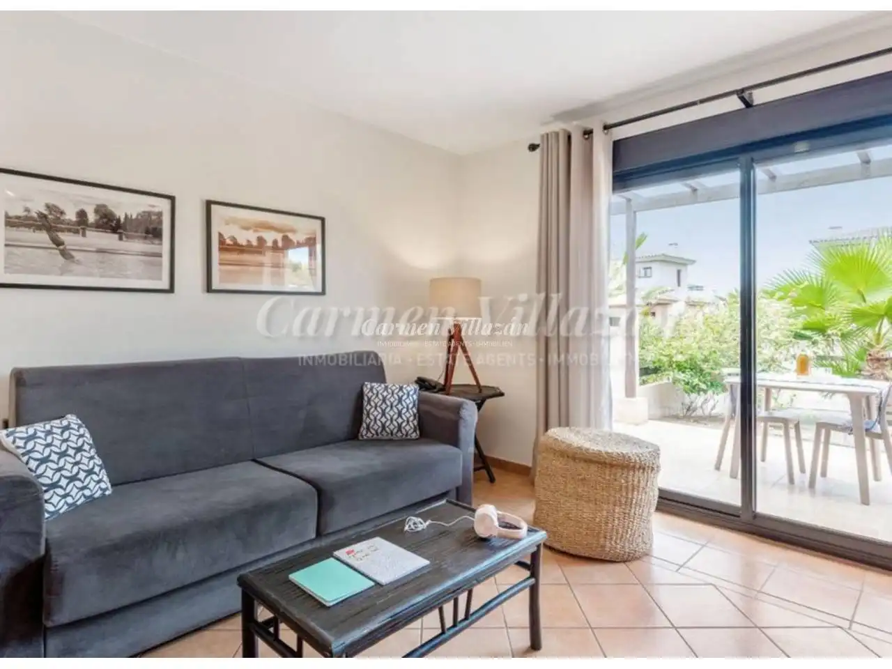 Sala de estar de Dúplex en venta en La Oliva con Terraza, Balcón y Piscina comunitaria