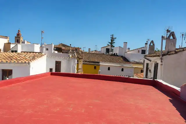 Vista exterior de Casa adosada en venta en Ciutadella de Menorca con Terraza y Balcón