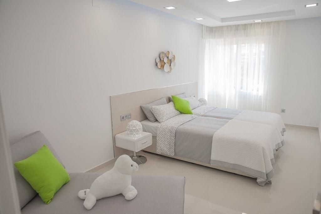 Bedroom of Apartment to rent in Calpe / Calp  with Air Conditioner