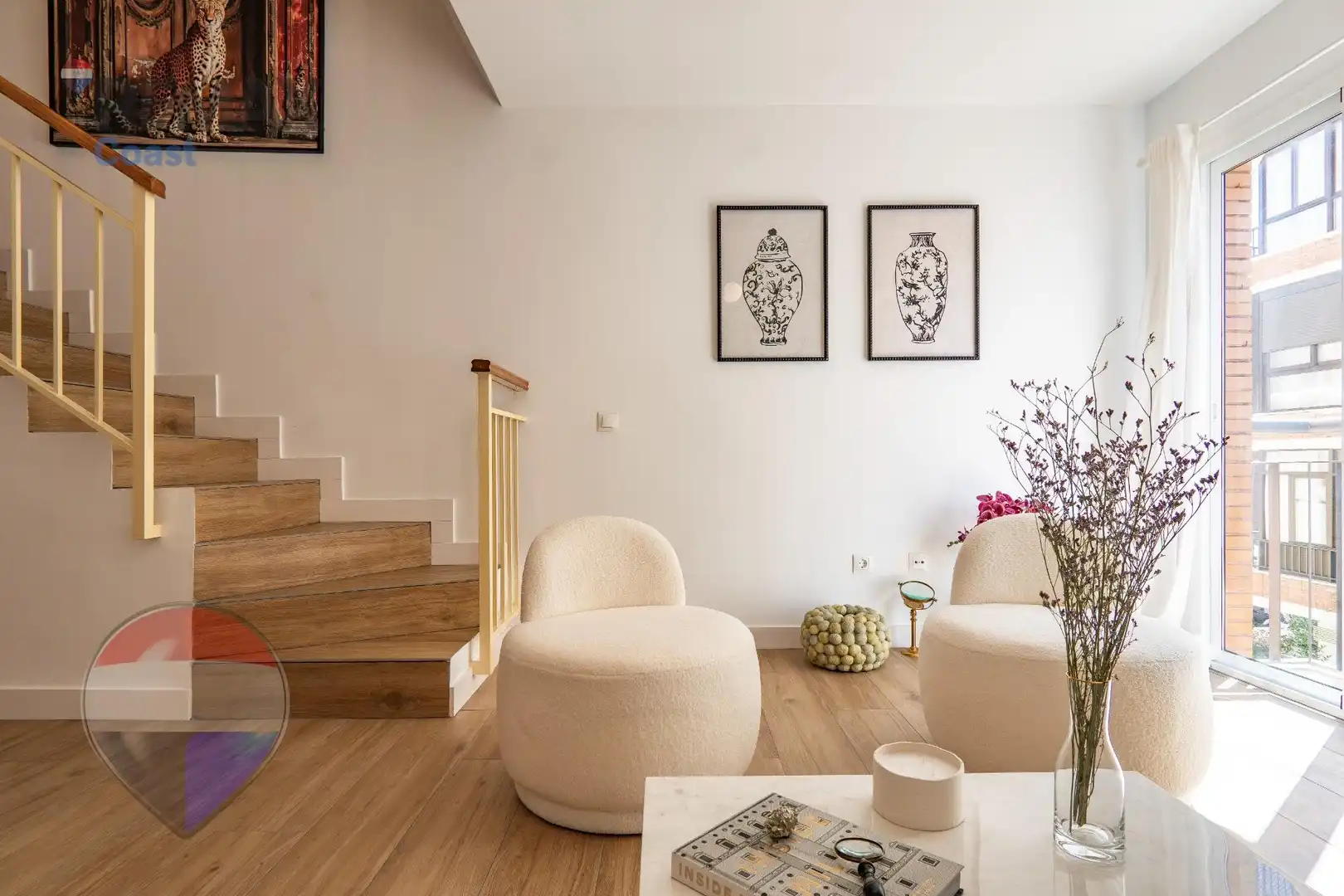Sala de estar de Dúplex en venta en Rincón de la Victoria con Amueblado y Balcón