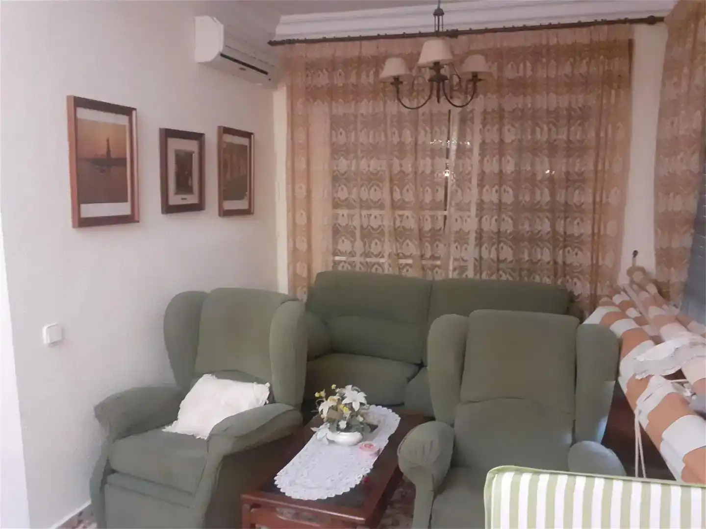 Sala d'estar de Pis en venda en El Rompido amb Aire condicionat, Jardí privat i Traster