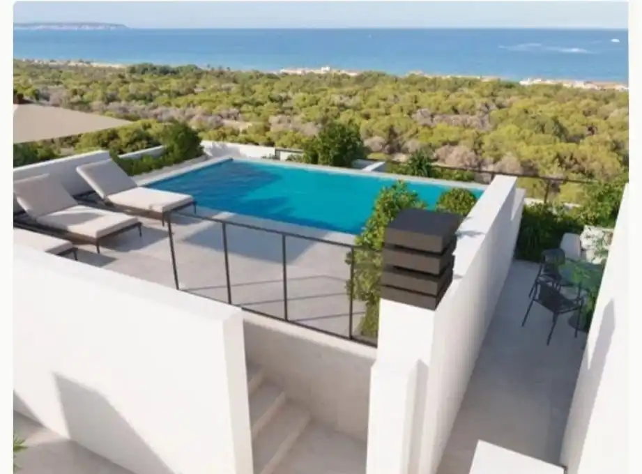 Piscina de Apartament en venda en Guardamar del Segura amb Aire condicionat, Traster i Balcó