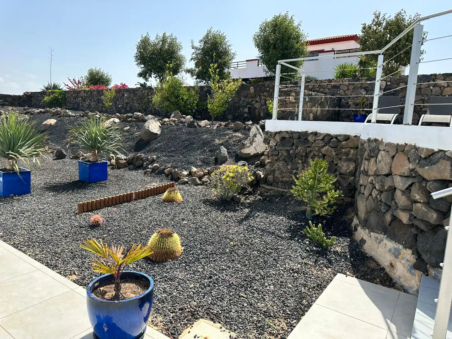 Jardí de Casa o xalet en venda en La Oliva amb Aire condicionat, Jardí privat i Terrassa