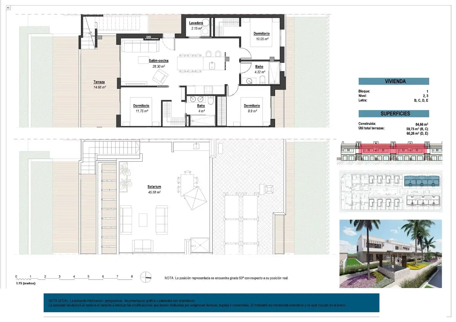 Bungalow con piscina en venta en Las Lomas de Rame - Bahía Bella, imagen 11