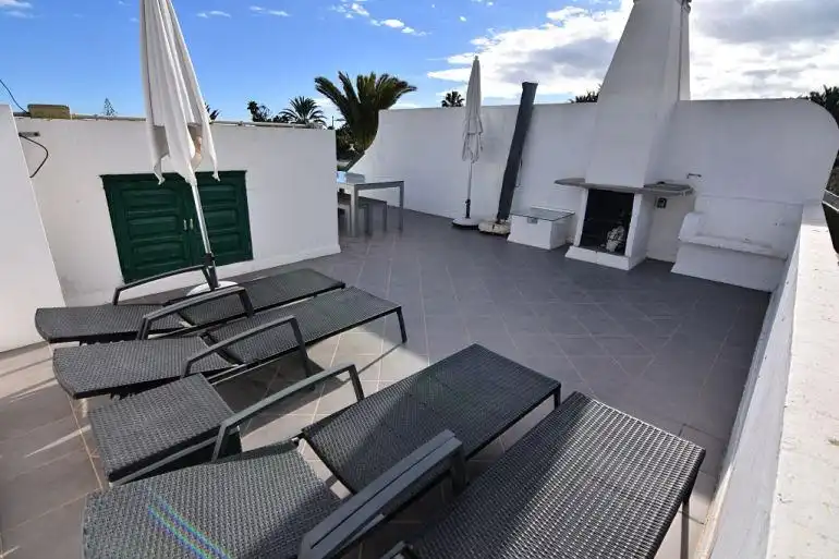 Terraza de Casa o chalet en venta en San Bartolomé de Tirajana con Aire acondicionado, Terraza y Amueblado