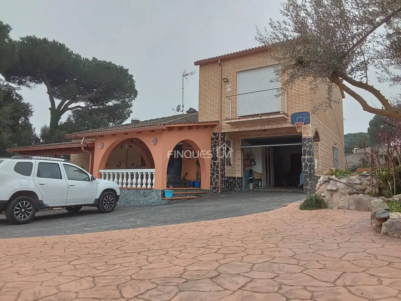 Vista exterior de Casa o chalet en venta en Vidreres con Aire acondicionado, Jardín privado y Terraza