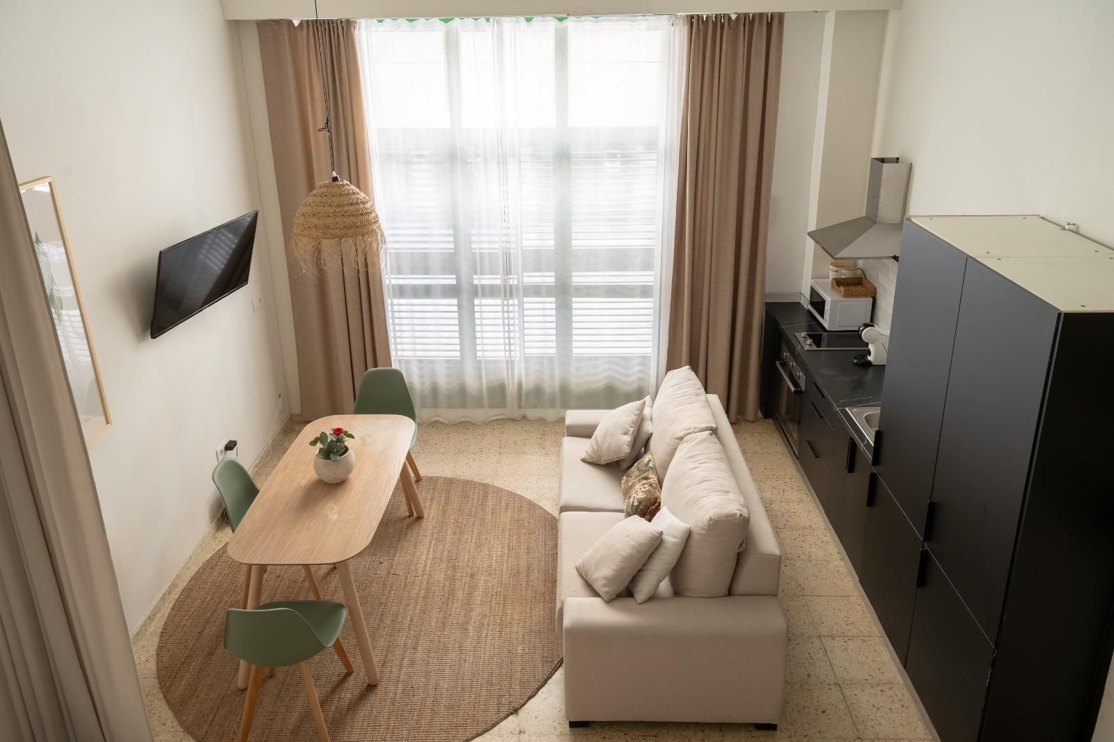 Sala d'estar de Estudi en venda en  Valencia Capital