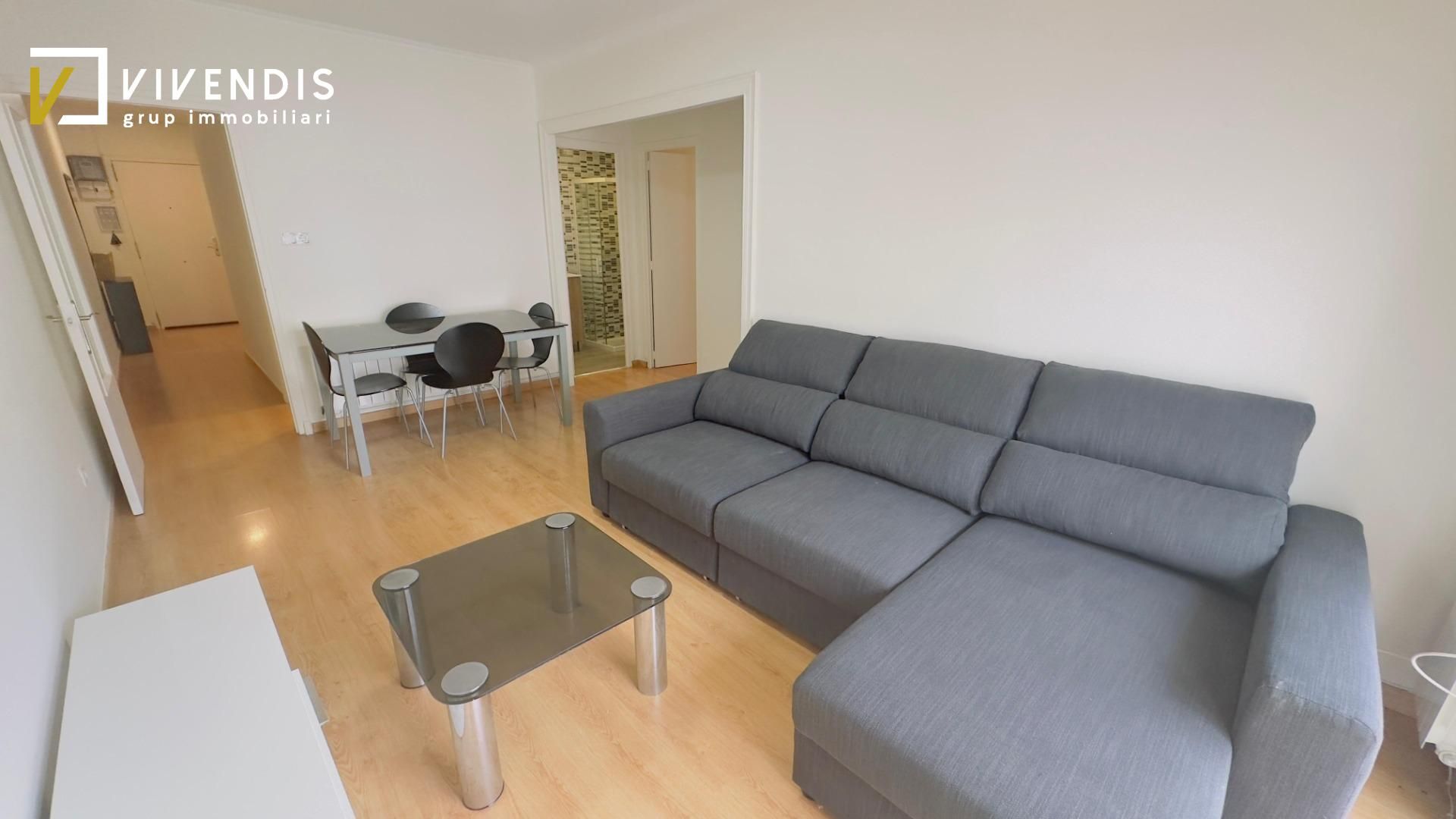 Sala de estar de Piso de alquiler en  Lleida Capital con Parquet y Balcón