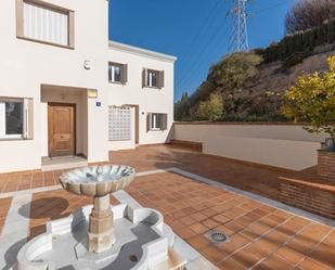 Exterior view of Single-family semi-detached for sale in  Granada Capital  with Heating, Parquet flooring and Terrace