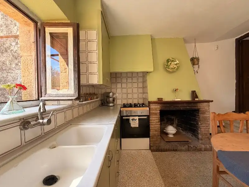 Cuina de Casa o xalet en venda en Forallac amb Terrassa, Traster i Forn